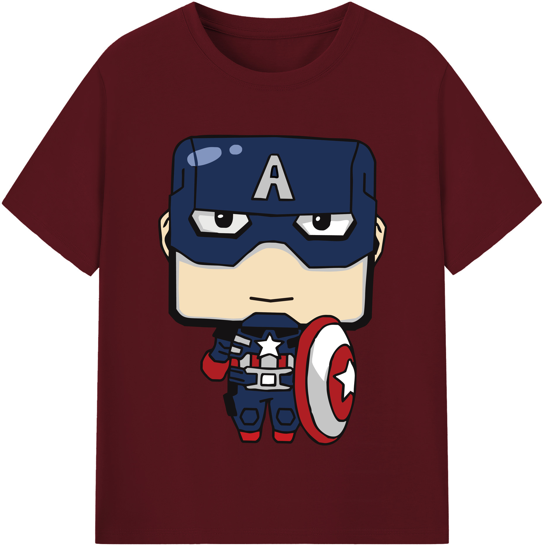 （画像用） アベンジャーズ The Avengers 綿100％半袖Tシャツ（フロントプリント）